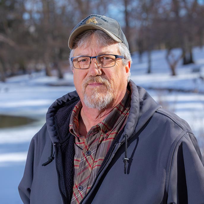 Informal portrait of Curtis Johnson.